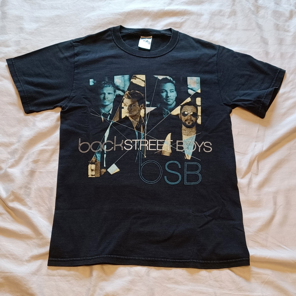 2008 Y2K Jerzees Backstreet Boys Unbreakable Tour T-Shirt Adult Size S